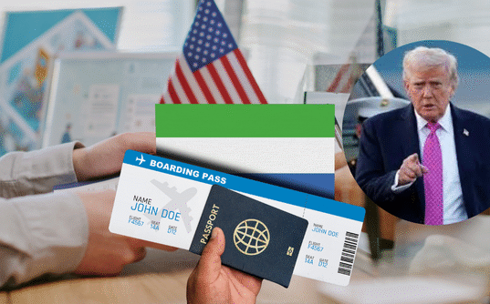 U.S. Places Sierra Leone on New Visa Restriction List, Travellers Face Stricter Reviews