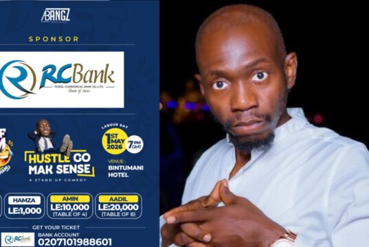 Kindo Armani Hosts Big Comedy Event at Bintumani Hotel, Tickets Now Out