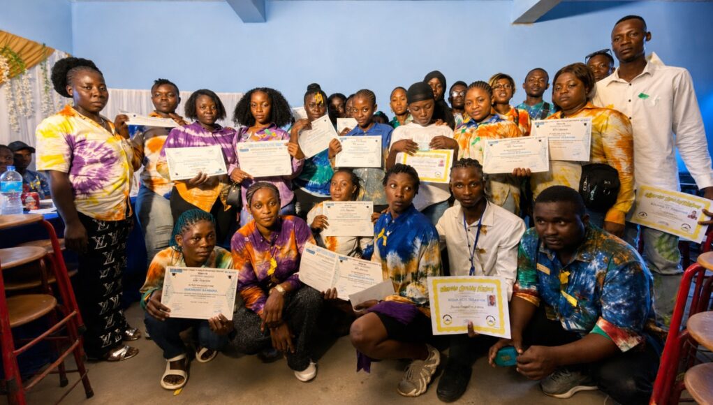44 Young People from Slum and Dumpsite Communities Receive Vocational Skills Training