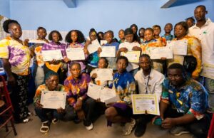 44 Young People from Slum and Dumpsite Communities Receive Vocational Skills Training