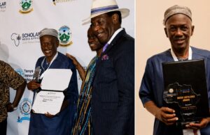 Managing Editor Honoured at 2nd Annual Scholar Media Africa Conference in Nairobi Bai Bai Sesay receive Scholar Africa Media Awards