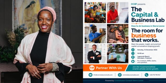 Capital and Business Lab to Bring Entrepreneurs and Investors Together in Freetown